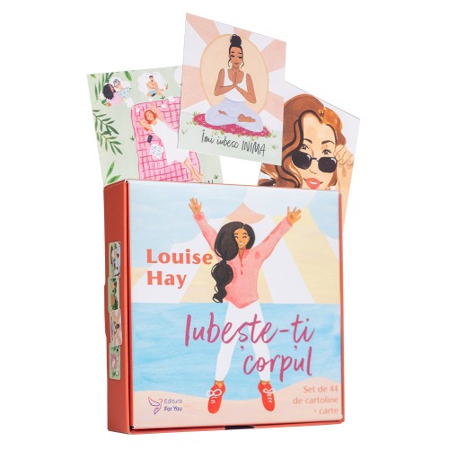 Iubeste-ti corpul - Louise Hay - Set de 44 de cartoline + carte