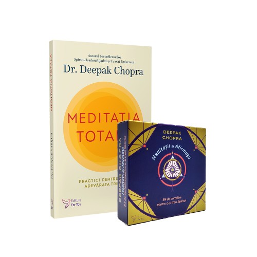 Pachet Meditatia totala - Deepak Chopra