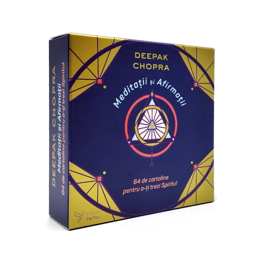 Meditații și Afirmații - set cartoline Deepak Chopra
