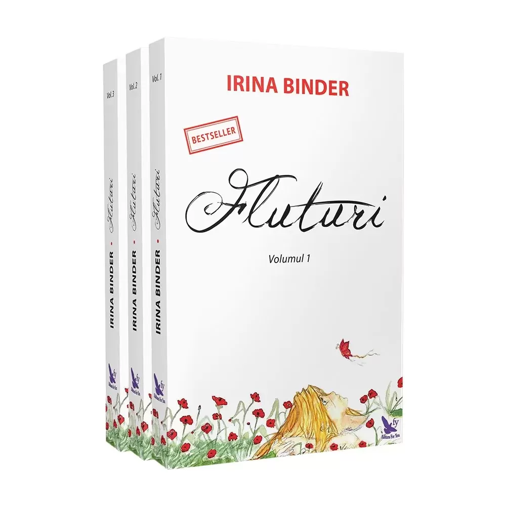 Pachet cărți – Fluturi vol. 1-3 – Irina Binder 